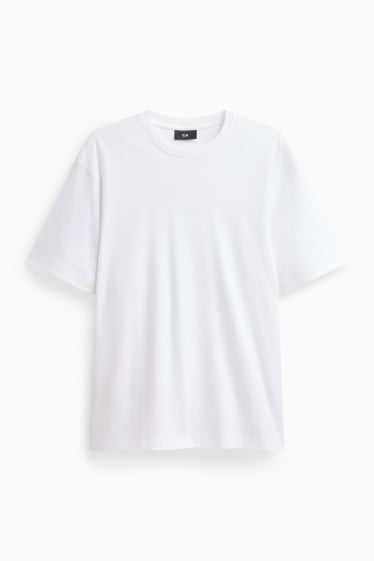 Bărbați - Tricou - relaxed fit - alb