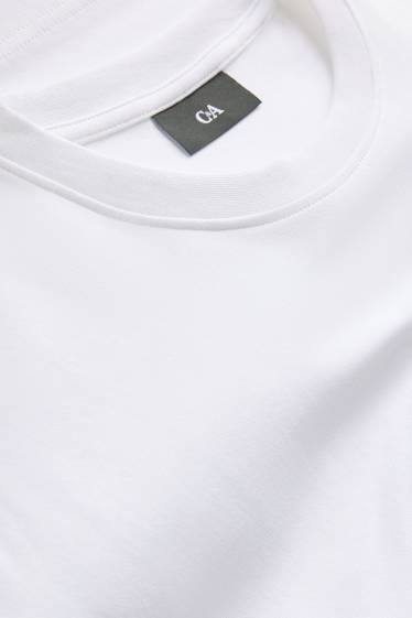 Bărbați - Tricou - relaxed fit - alb