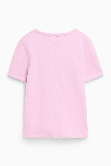 Dámské - Tričko - růžová