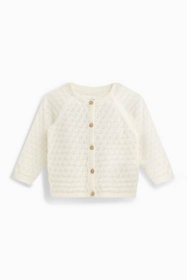 Bébés filles - Gilet bébé - blanc crème