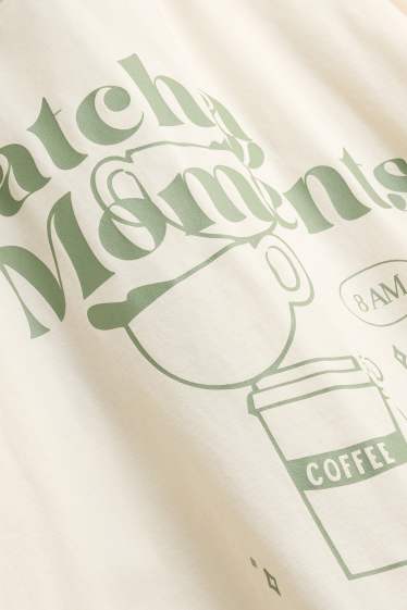 Femei - Tricou - crem