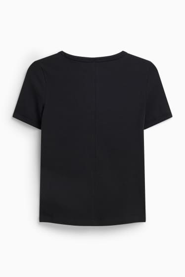 Femmes - T-shirt - noir