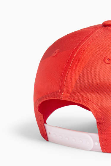 Kinderen: jongens - Gebreide muts - rood