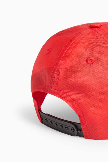 Kinderen: jongens - Gebreide muts - rood