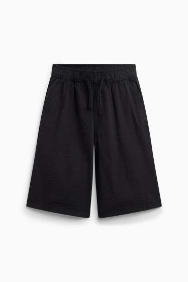 Copii - Băieți - Pantaloni scurți de trening - negru