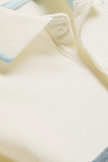 Copii - Băieți - Tricou polo - albastru deschis