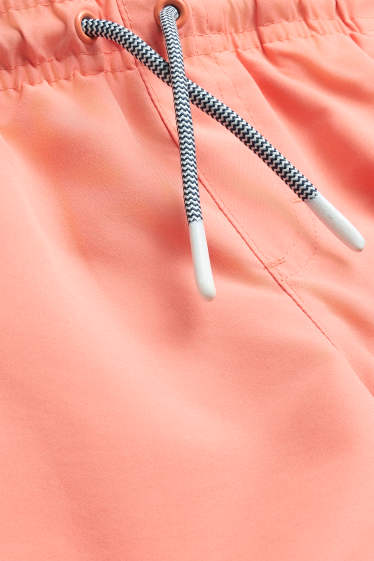 Děti - chlapci - Koupací šortky - oranžová