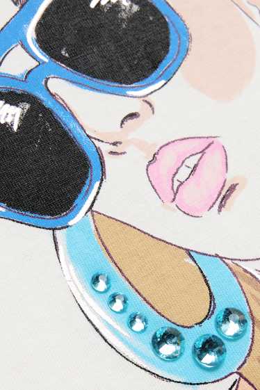 Dames - T-shirt - wit