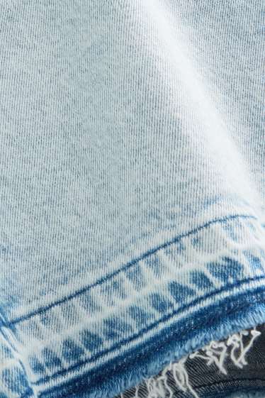 Copii - Fete - Pantaloni scurți denim - albastru deschis