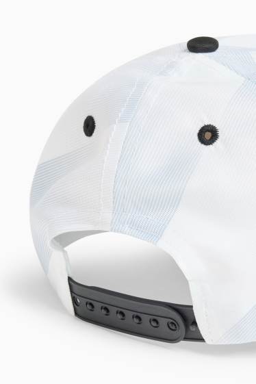 Kinderen: jongens - Duitsland - baseballpet - wit / zwart