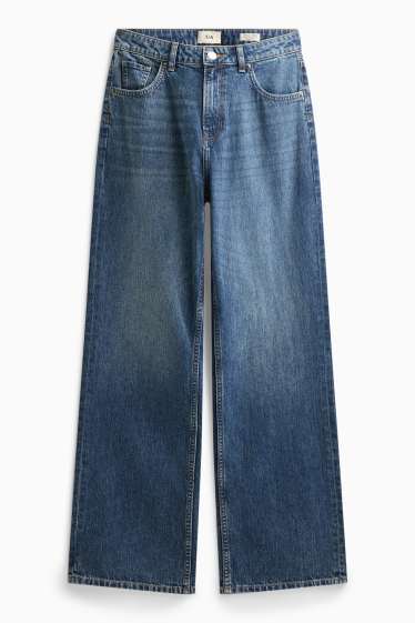Femmes - Baggy jean - mid waist - jean bleu
