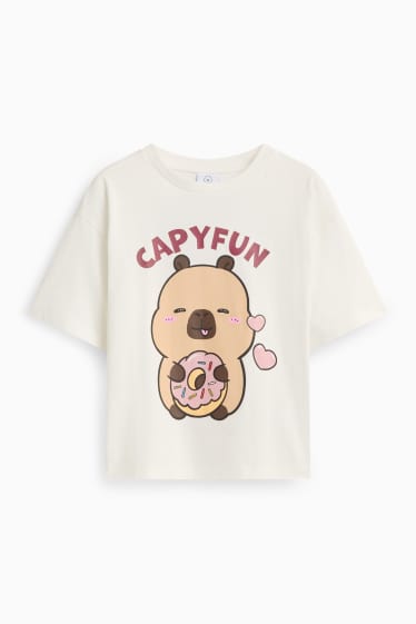 Children Girls - T-shirt - white