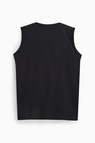 Children Boys - Skull - top - black