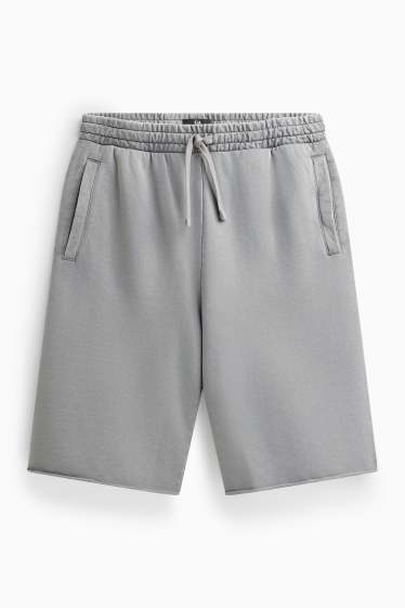 Herren - Sweatshorts - grau
