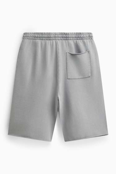 Herren - Sweatshorts - grau