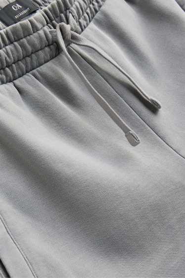 Herren - Sweatshorts - grau