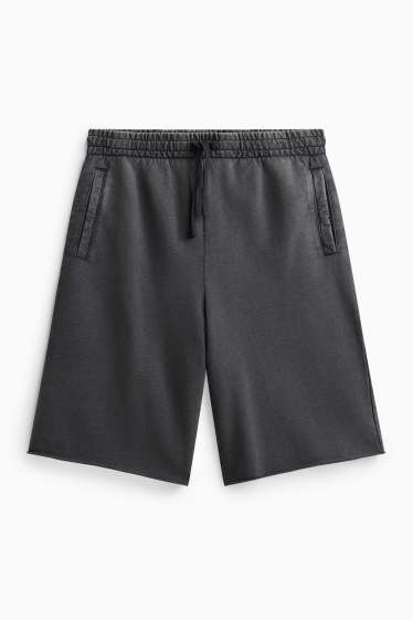 Heren - Sweatshorts - antraciet