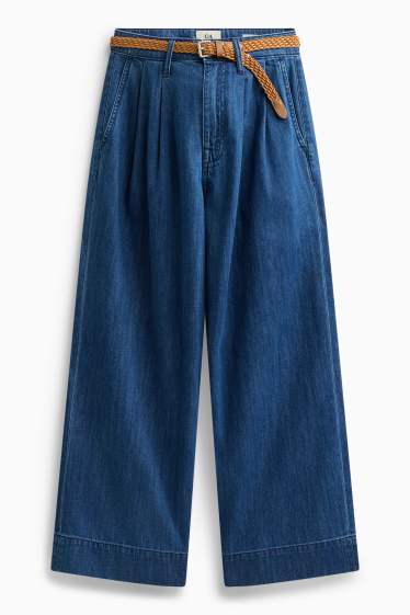 Dames - Denim - jeansdonkerblauw