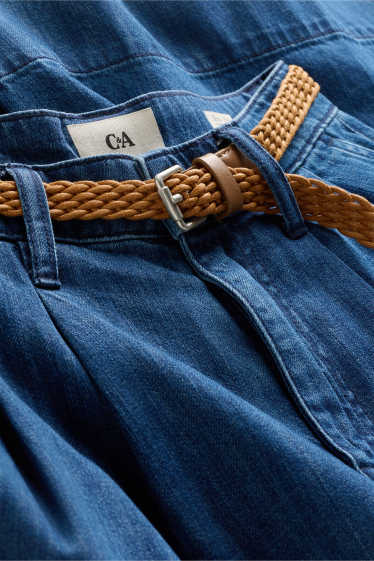 Dames - Denim - jeansdonkerblauw