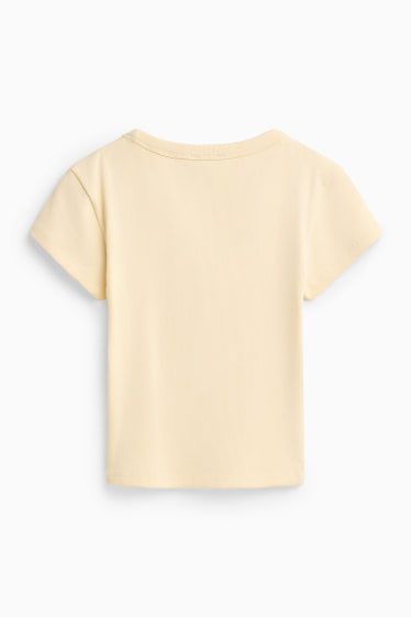Femmes - T-shirt - beige