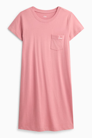 Women - Nightdress - rose