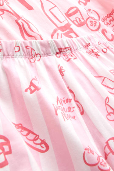 Children Girls - Short Pyjamas - rose