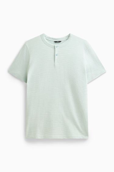 Uomo - T-shirt - verde chiaro