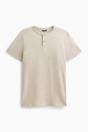 Uomo - T-shirt - marrone chiaro