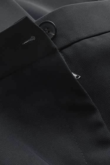 Dames - Bermuda - high waist - zwart