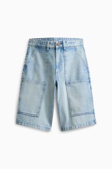 Bambini - Bermuda di jeans - jeans blu