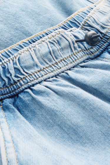 Kinder Jungen - Jeans-Bermudas - hellblau