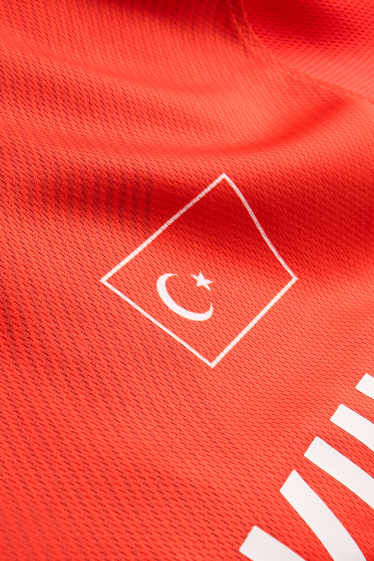Kinder Buben - Türkei - Kurzarmshirt - rot