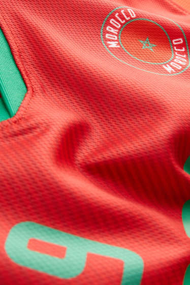 Children Boys - Morocco - short sleeve T-shirt - red