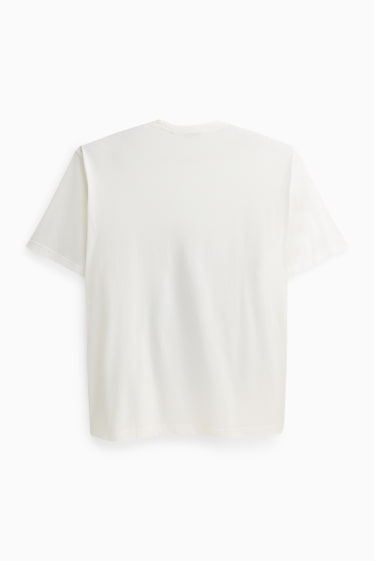 Bărbați - Tricou - relaxed fit - alb