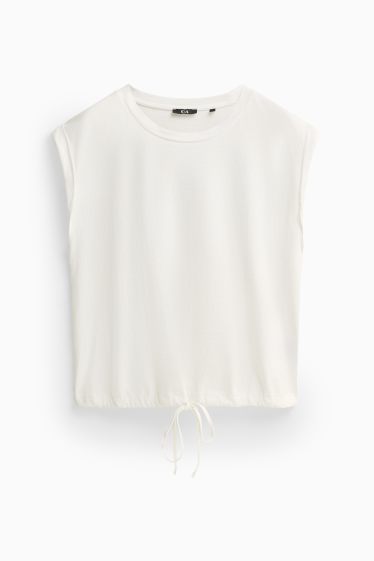 Femei - Tricou - regular fit - alb