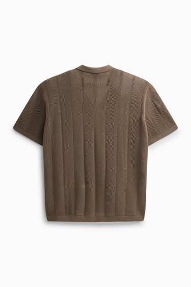 Uomo - Felpa - marrone