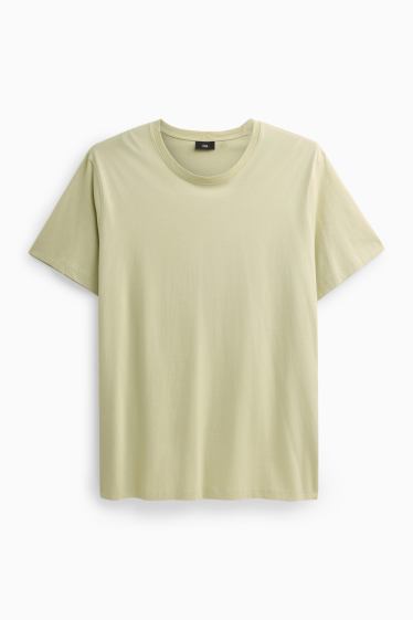 Men - T-shirt - regular fit - green