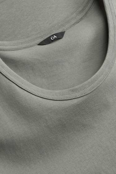 Herren - Tank Top - khaki