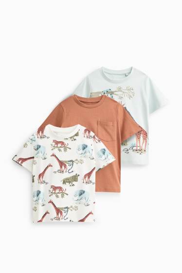 Children Boys - Short-sleeved top - brown