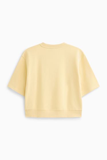 Damen - Sweatshirt - gelb