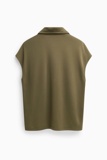 Damen - Poloshirt - Regular Fit - khaki