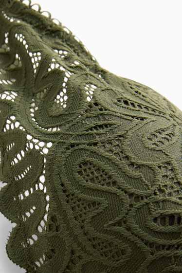 Dámské - Podprsenka - tmavozelená