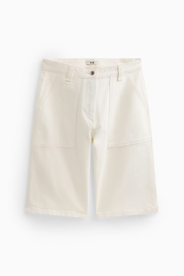 Femmes - Short - blanc
