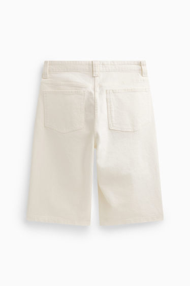 Femmes - Short - blanc