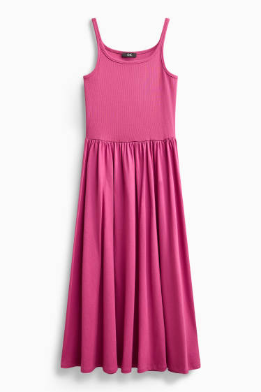 Femmes - Robe Fit & Flare - rose
