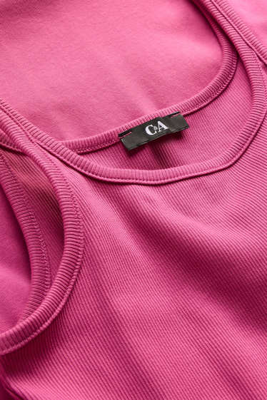 Femmes - Robe Fit & Flare - rose