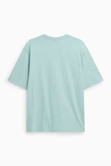 Uomo - T-shirt - turchese
