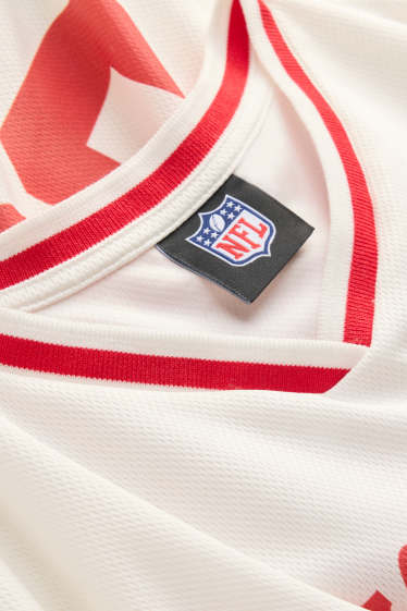 Nena - Dessuadora amb cremallera - blanc/vermell