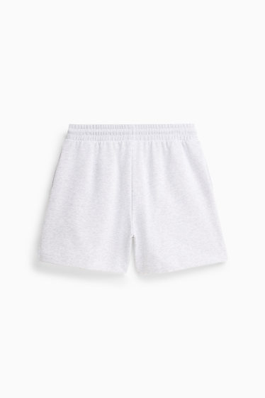 Damen - Sweatshorts - hellgrau