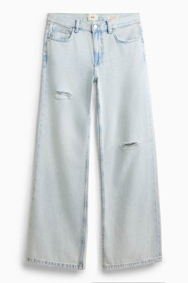 Dámské - Džíny - světle modrá
